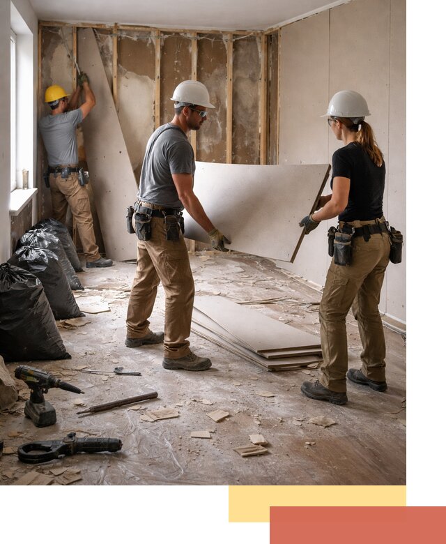 Демонтаж стеновых панелей в Кольчугино быстро и аккуратно