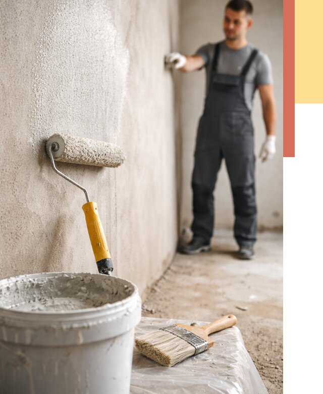 Нанесение бетоноконтакта на стены в Кольчугино от 4272 руб. быстро и недорого | ОТДЕЛОЧНИК-Кль