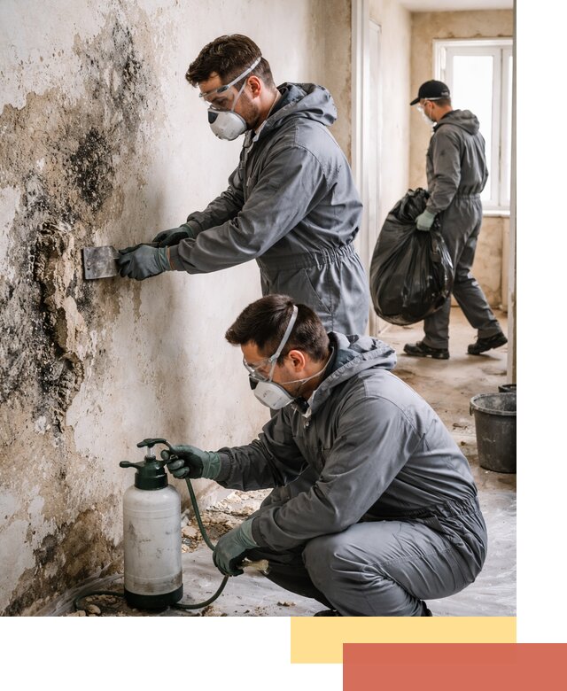 Удаление плесени со стен профессионально в Кольчугино