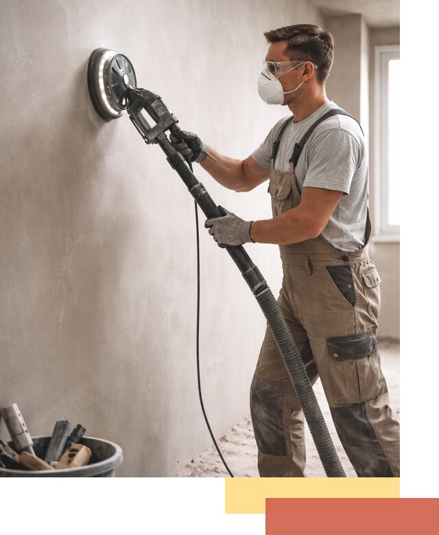 Профессиональная шлифовка стен в Кольчугино быстро и качественно