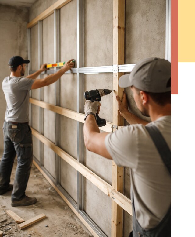 Устройство обрешетки под панели в Кольчугино от 2136 руб. — монтаж под ключ | ОТДЕЛОЧНИК-Кль