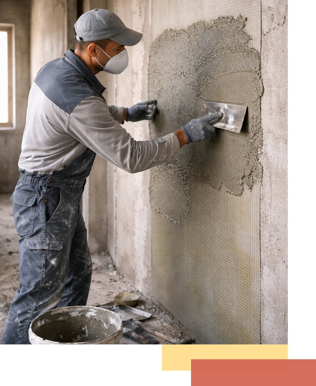 Штукатурка стен по сетке в Кольчугино под ключ качественно и быстро