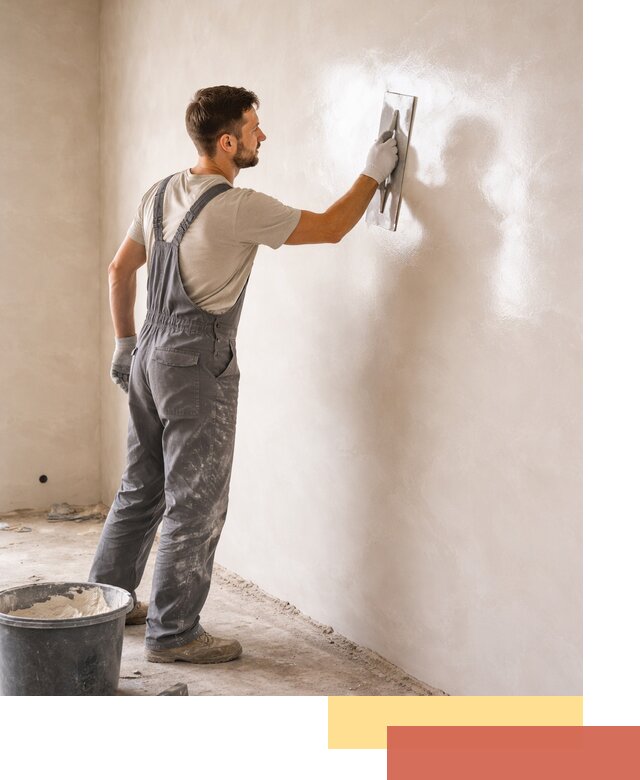 Глянцевание штукатурки стен в Кольчугино профессионально и быстро