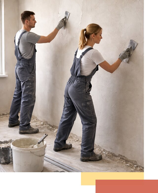 Штукатурка стен под обои в Кольчугино профессионально и быстро