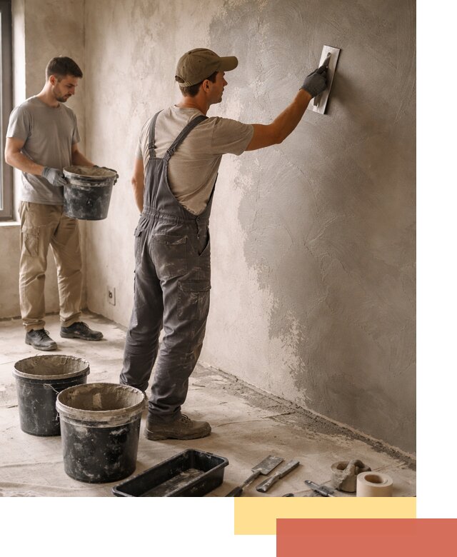 Нанесение микроцемента на стены в Кольчугино качественно и быстро