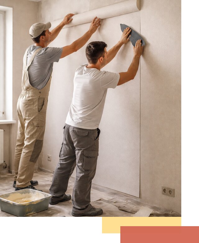 Поклейка виниловых обоев в Кольчугино профессионально и качественно