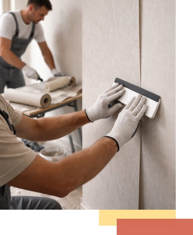 Поклейка обоев под покраску в Кольчугино профессионально и быстро