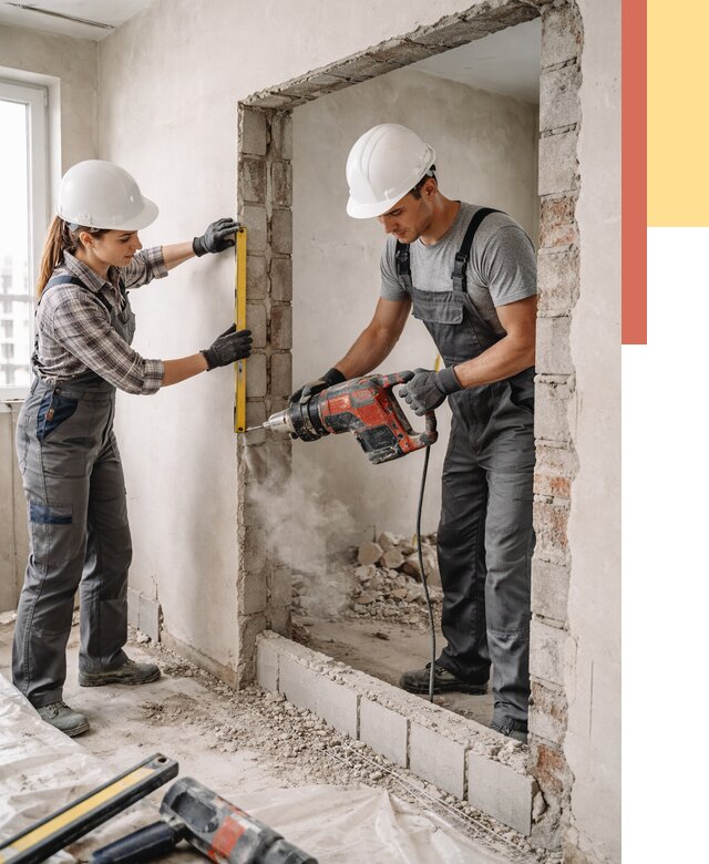 Создание проемов в стенах в Кольчугино от 6611 руб. — алмазная резка и расширение | ОТДЕЛОЧНИК-Кль