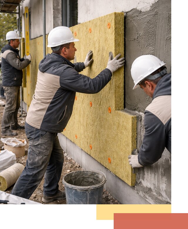 Утепление стен минватой в Кольчугино — тепло и звукоизоляция