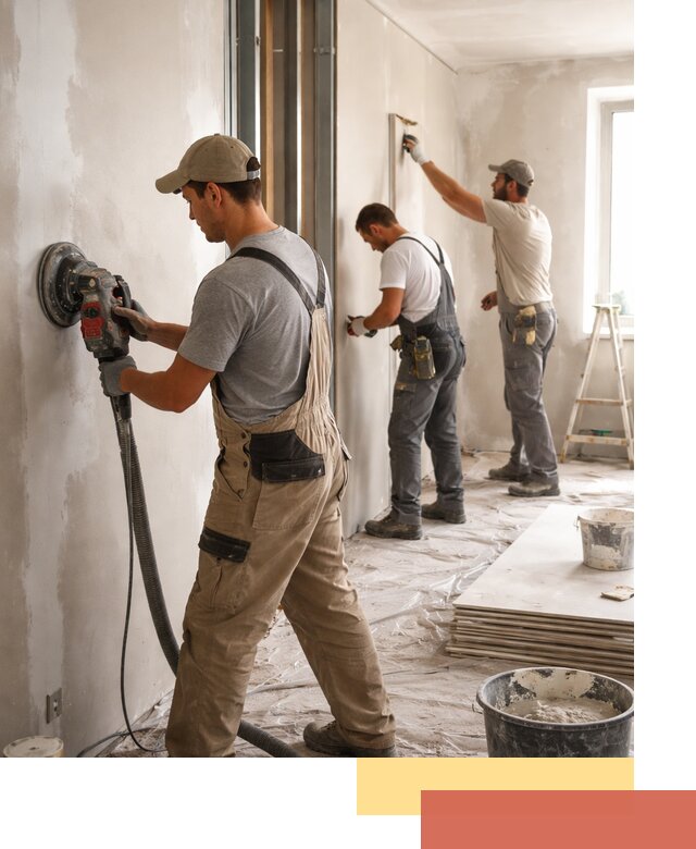 Профессиональная отделка стен в Кольчугино качественно и в срок