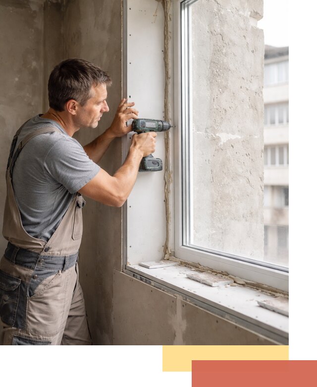 Монтаж гипсокартонных откосов в Кольчугино под ключ