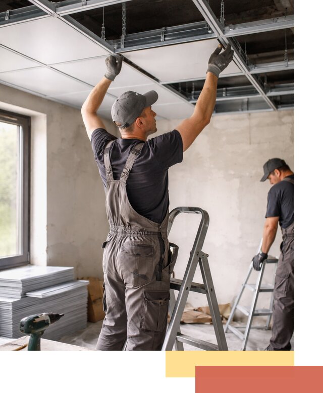 Монтаж кассетного потолка в Кольчугино качественно и быстро