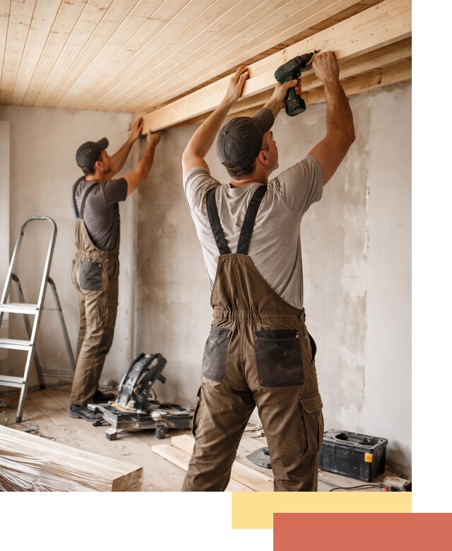 Монтаж потолка из вагонки в Кольчугино профессионально и аккуратно