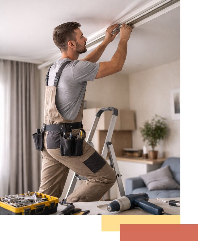 Ремонт натяжных потолков в Кольчугино — качественно и оперативно