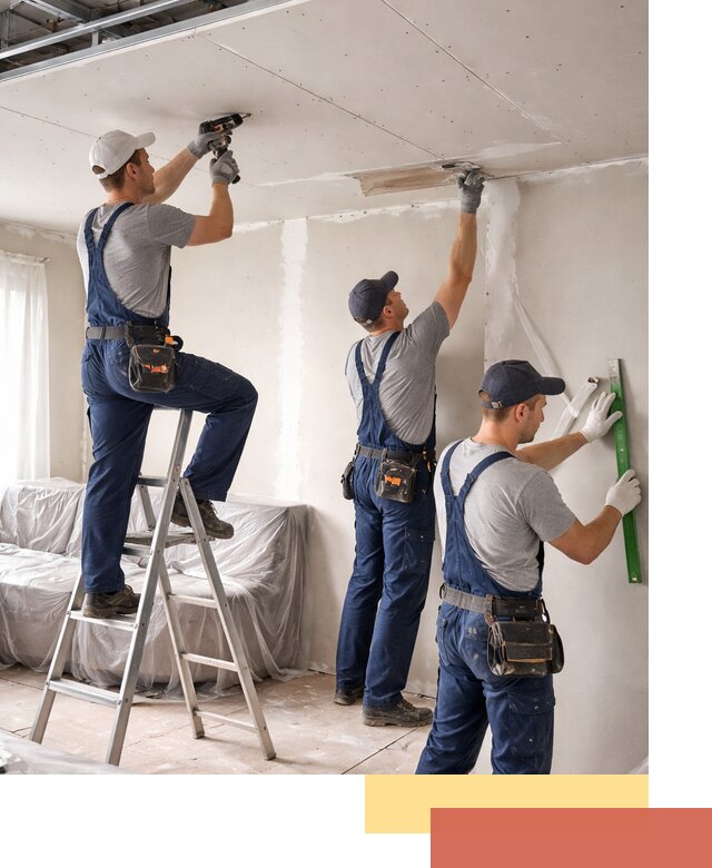 Профессиональная отделка потолка в Кольчугино быстро и качественно