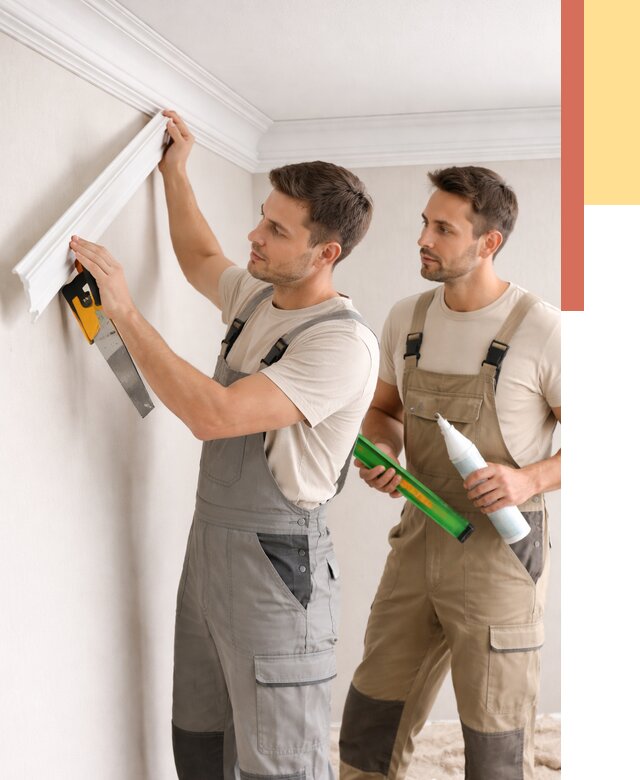 Монтаж потолочного плинтуса в Кольчугино от 2339 руб. — быстро и недорого | ОТДЕЛОЧНИК-Кль